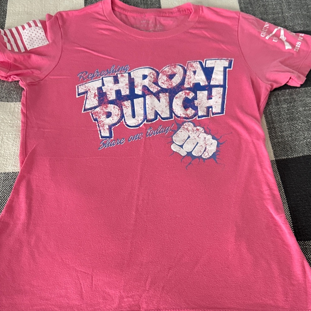 Grunt Style Vibrant Pink Throat Punch Tee
